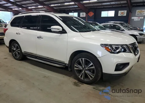 2020 Nissan Pathfinder Platinum z USA, uszkodzony, nr VIN 5N1DR2DM1LC579451